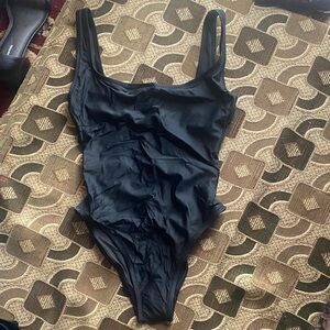 Madewell One-Piece Black Swimsuit XS NWT